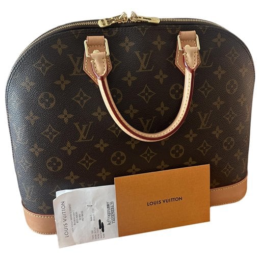 Alma leather handbag