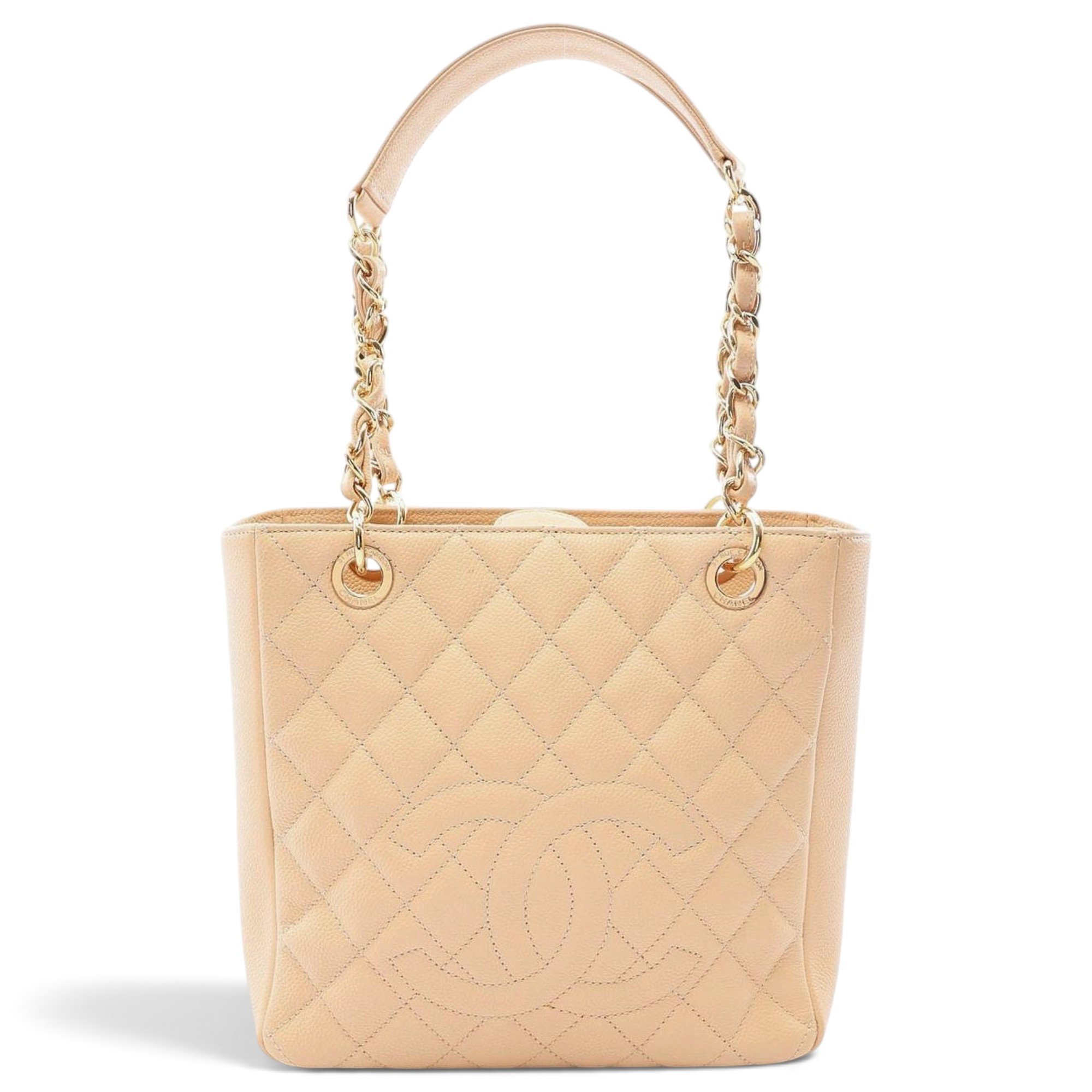 Petite Shopping Tote leather tote