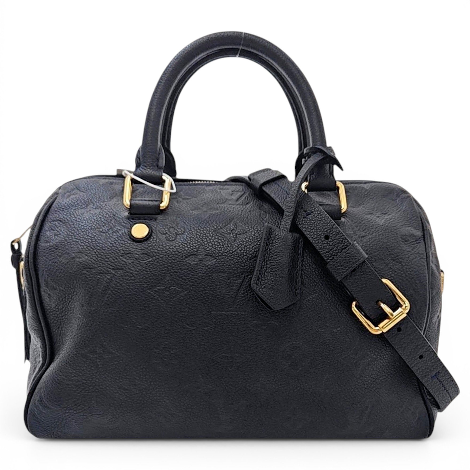 Nano Speedy / Mini HL leather handbag