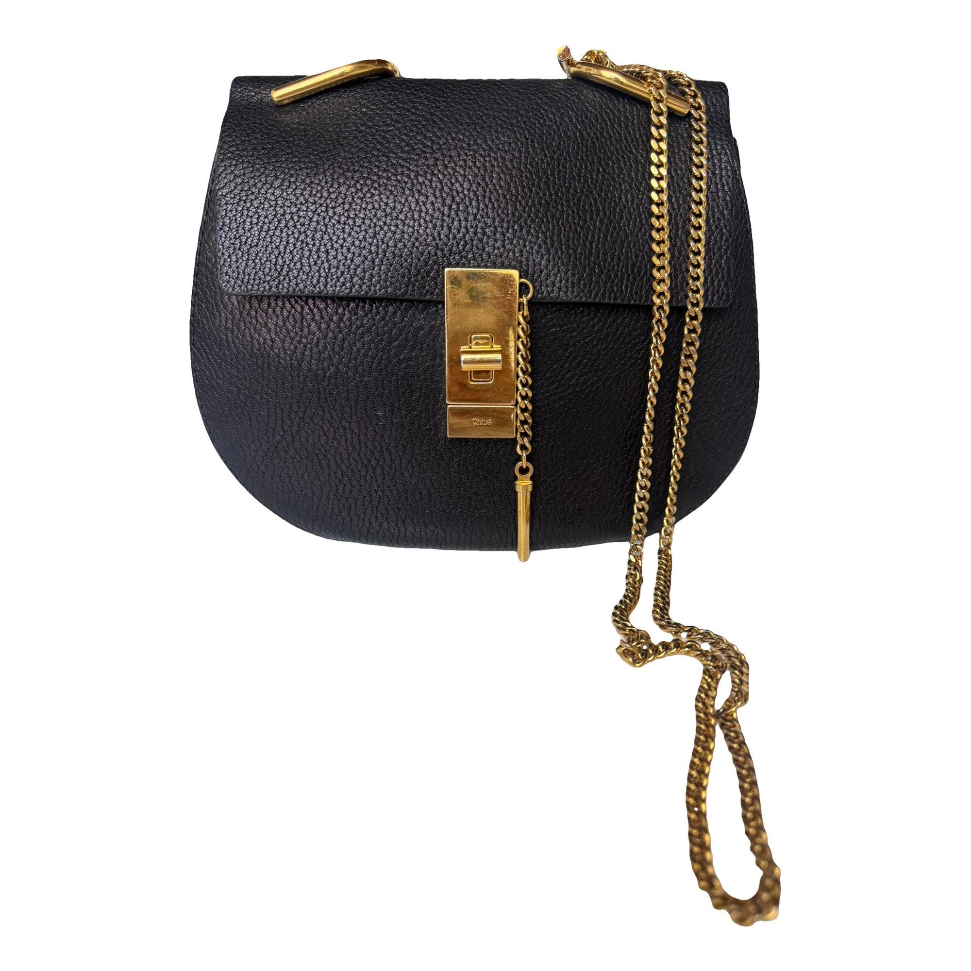 Drew leather crossbody bag
