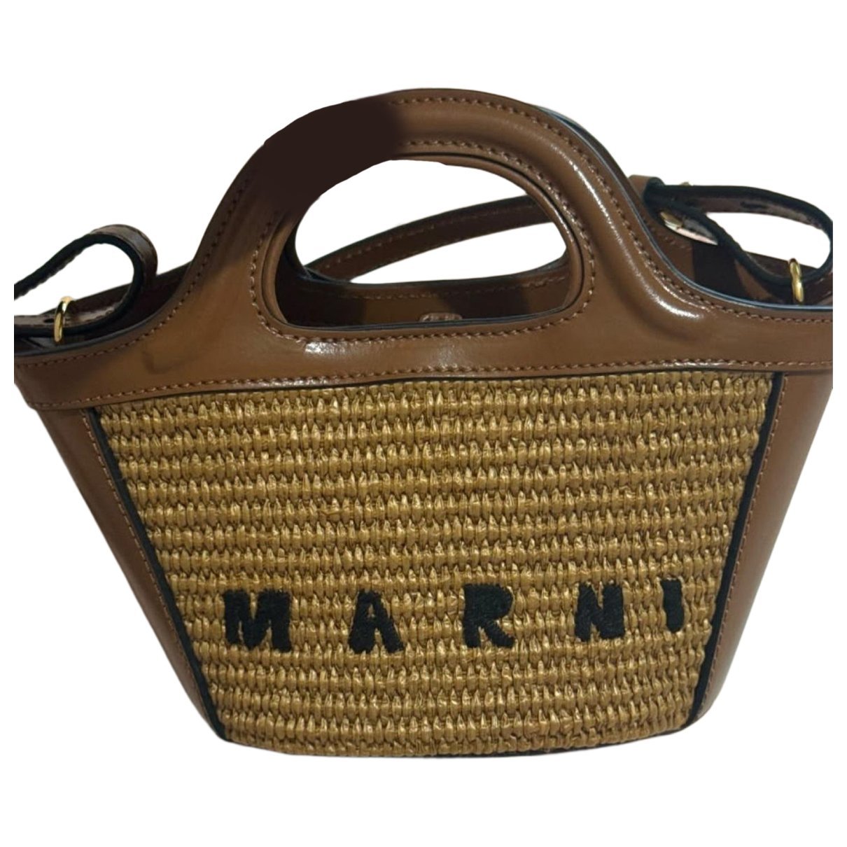 Marni Tropicalia leather crossbody bag