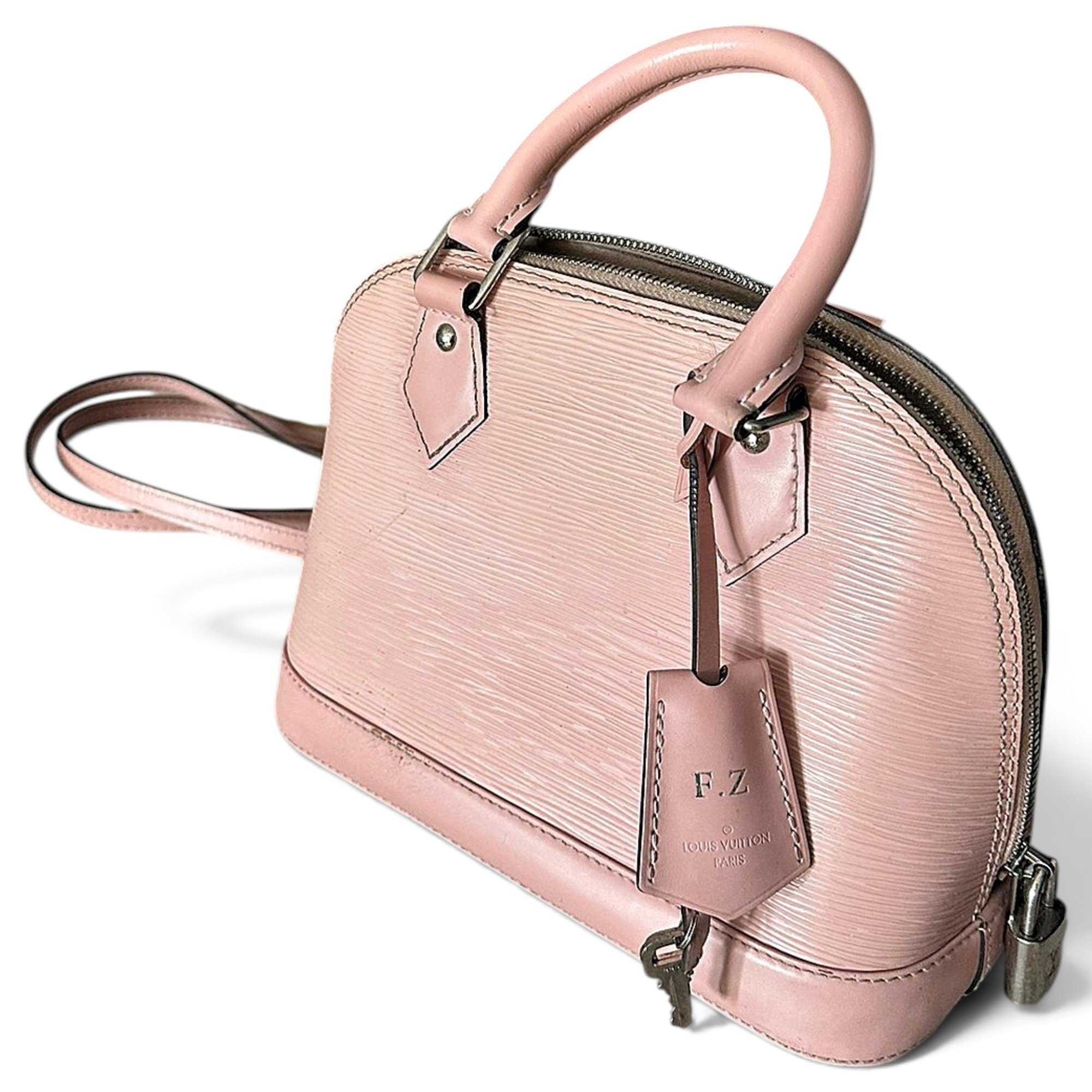 Alma BB leather handbag