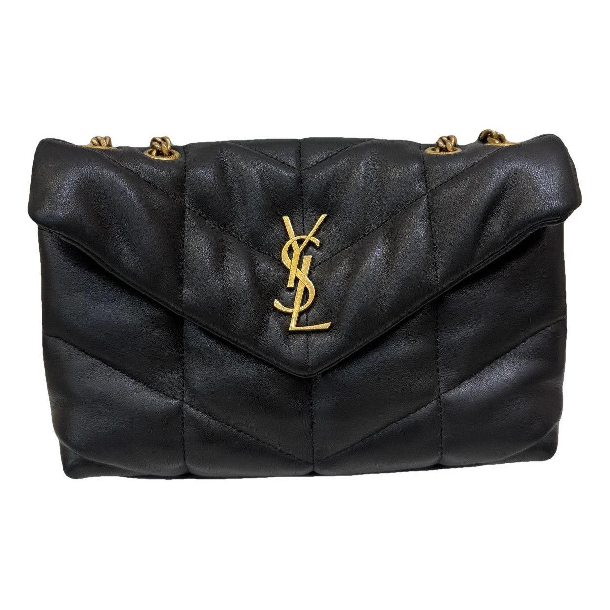 Saint Laurent Loulou Puffer leather handbag