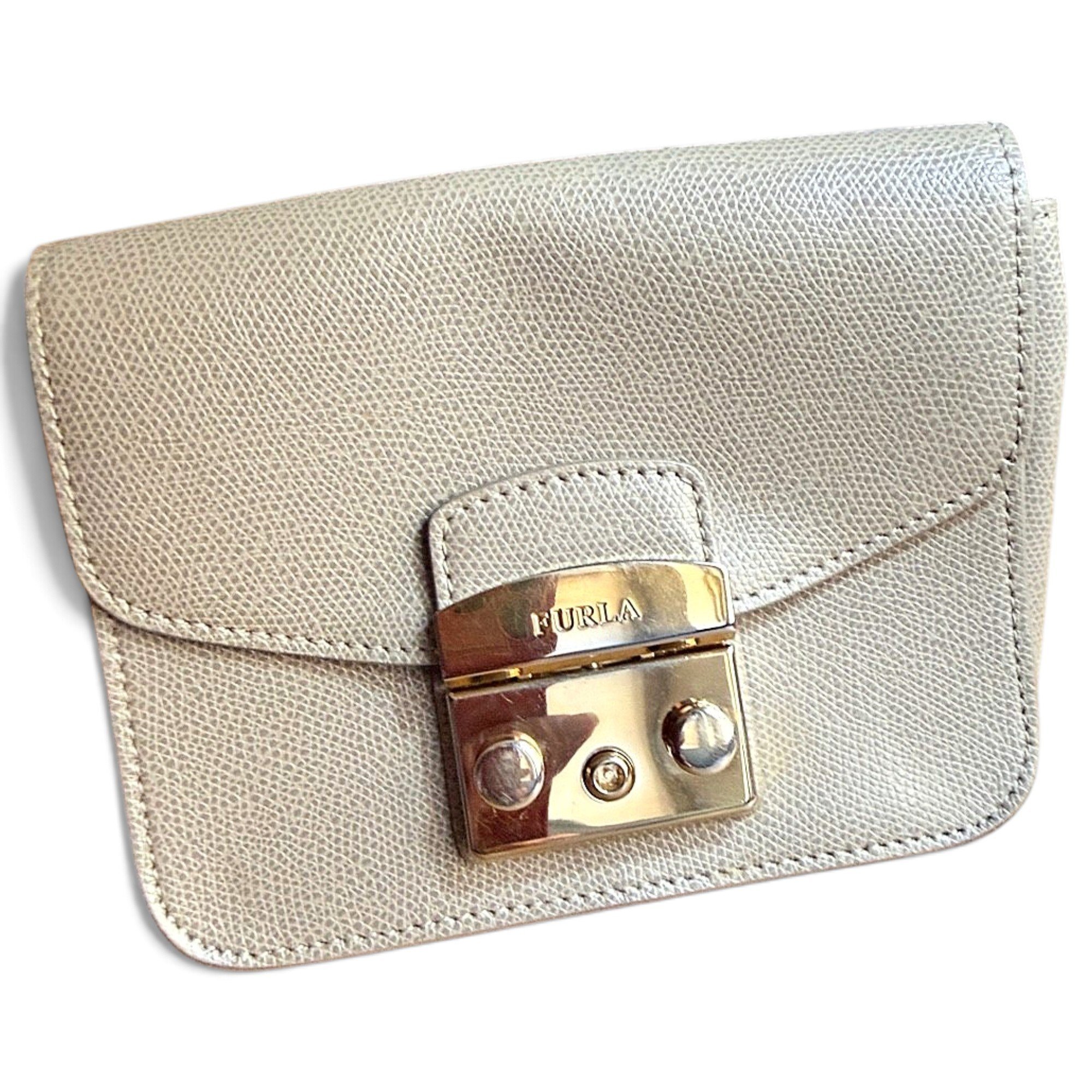 Metropolis leather crossbody bag