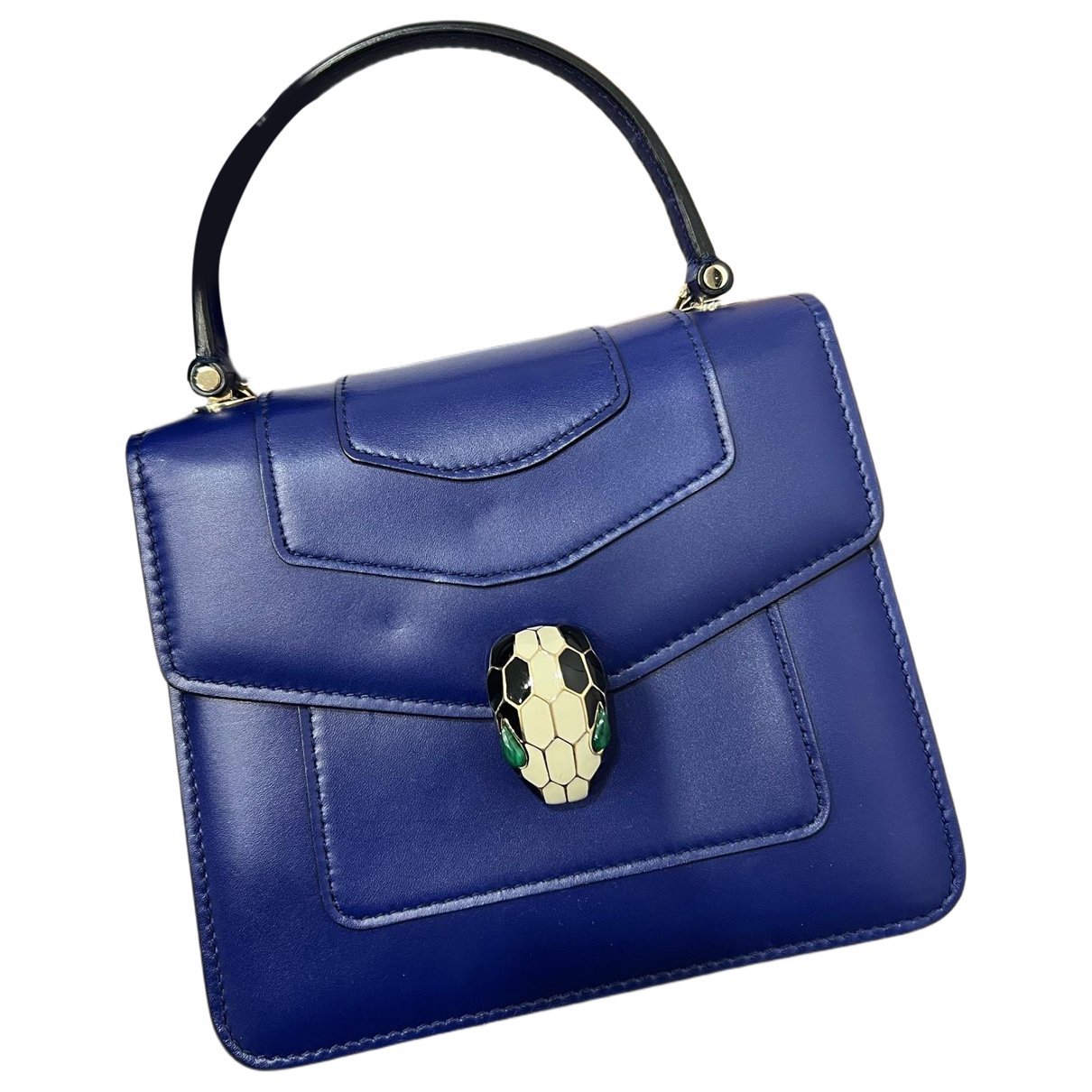 Bvlgari Serpenti leather handbag