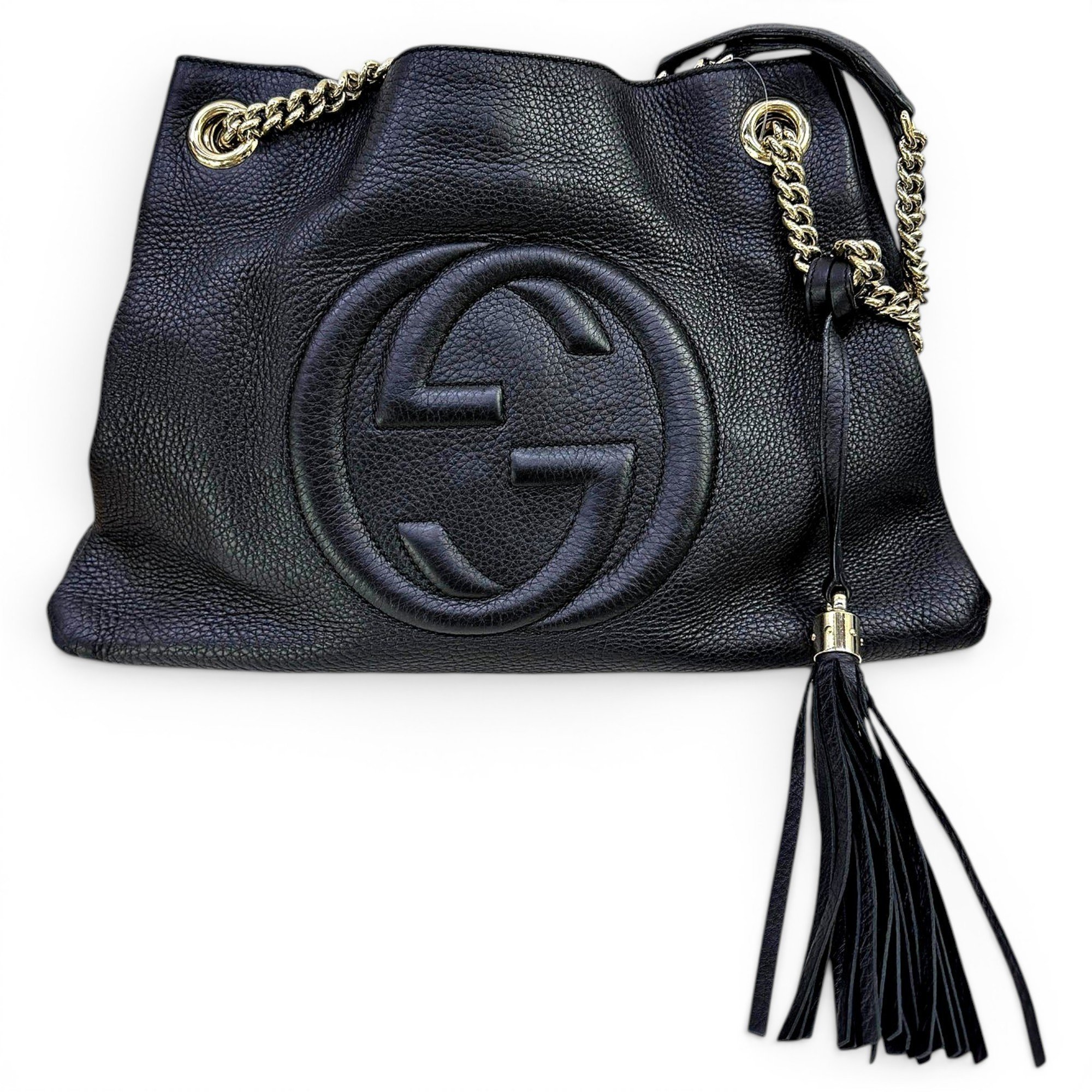 Leather handbag