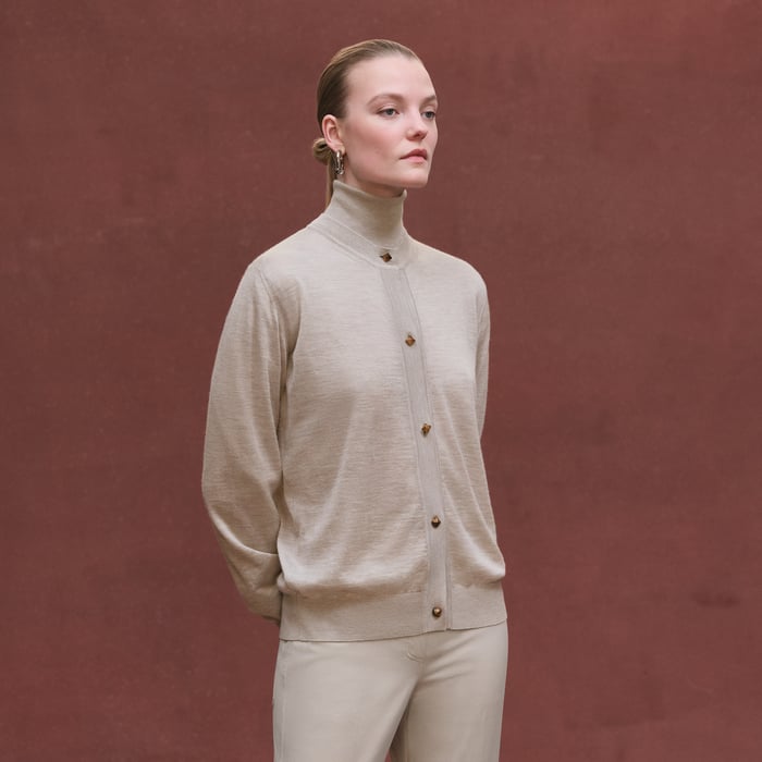 Beige Glaise Light Cardigan