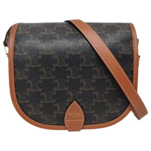 Celine Folco leather crossbody bag