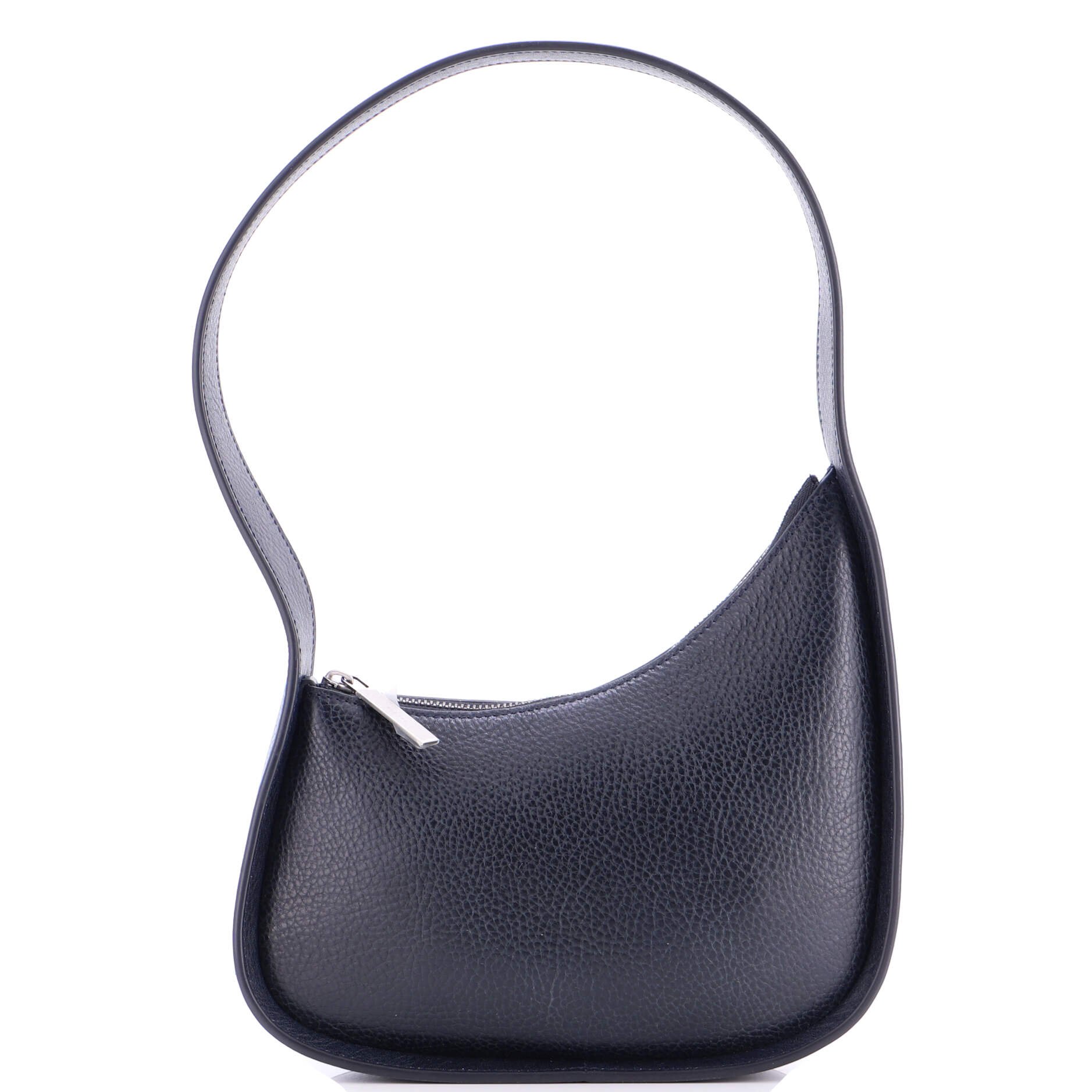 The Row Half Moon Shoulder Bag Leather