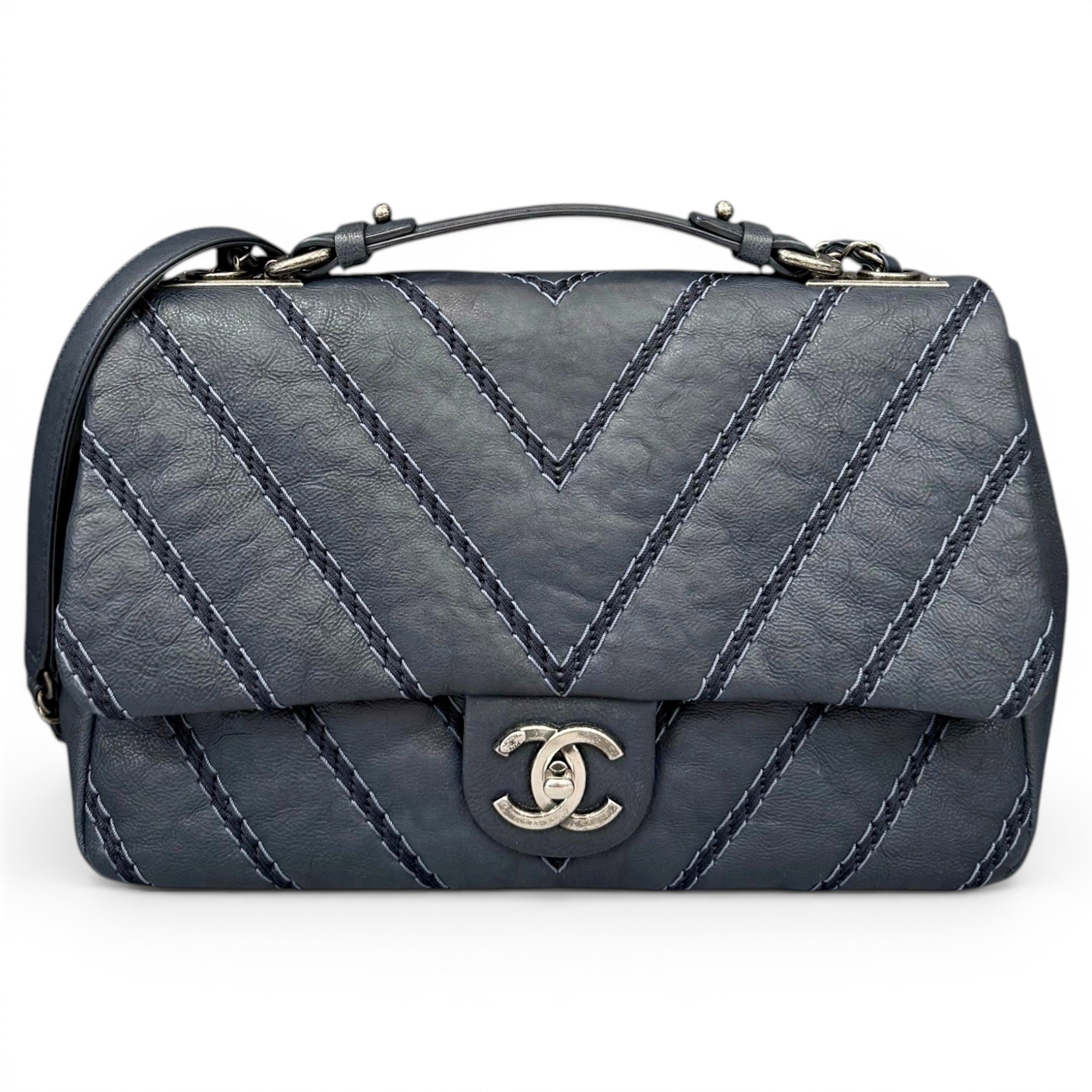 Pony-style calfskin handbag