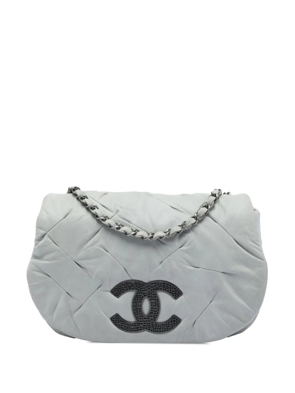 2010-2011 Iridescent Calfskin East Glint Flap crossbody bag