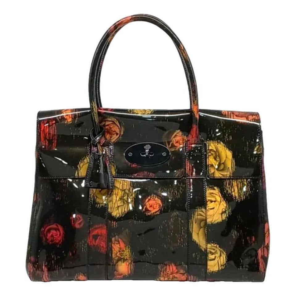 Bayswater patent leather tote
