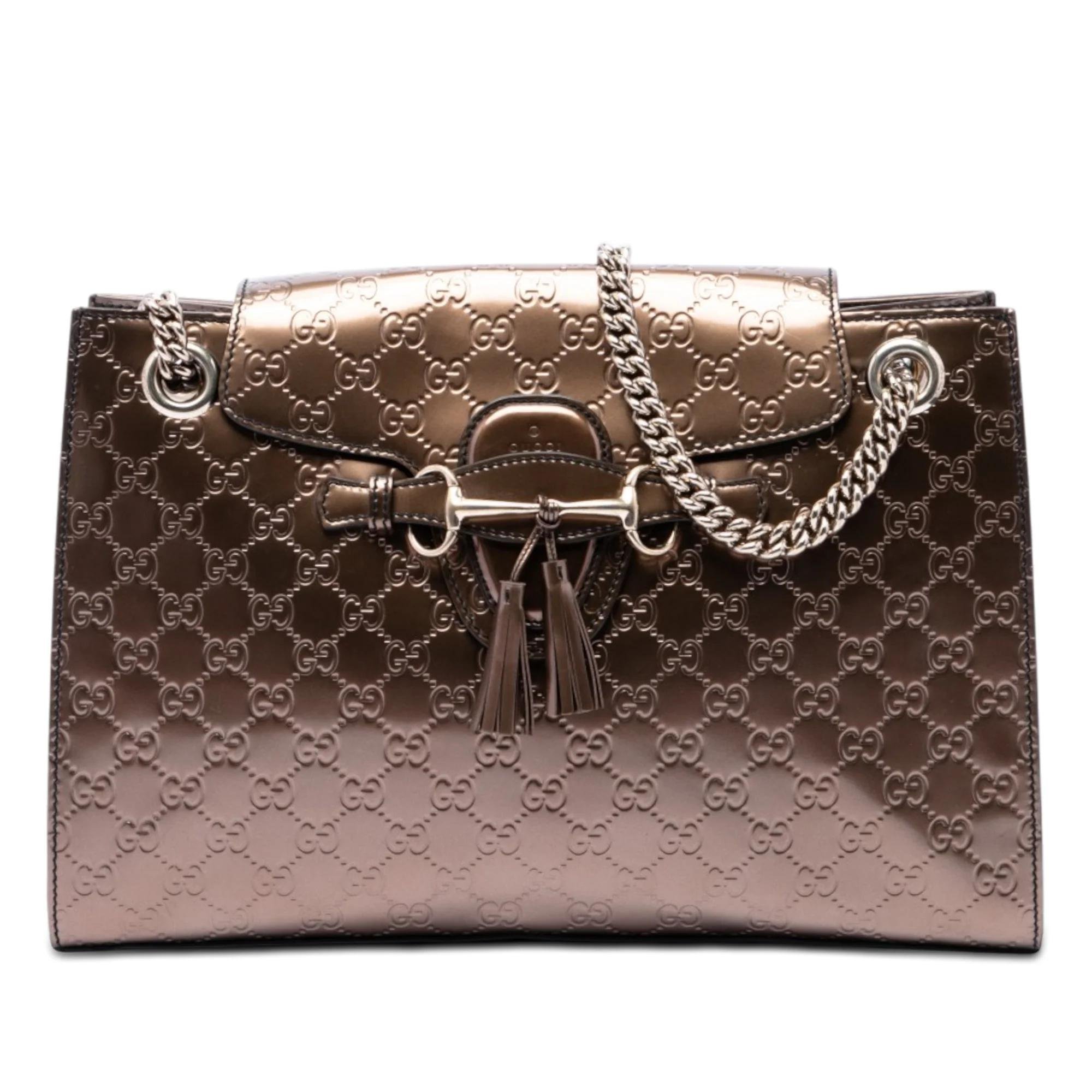 Emily leather handbag