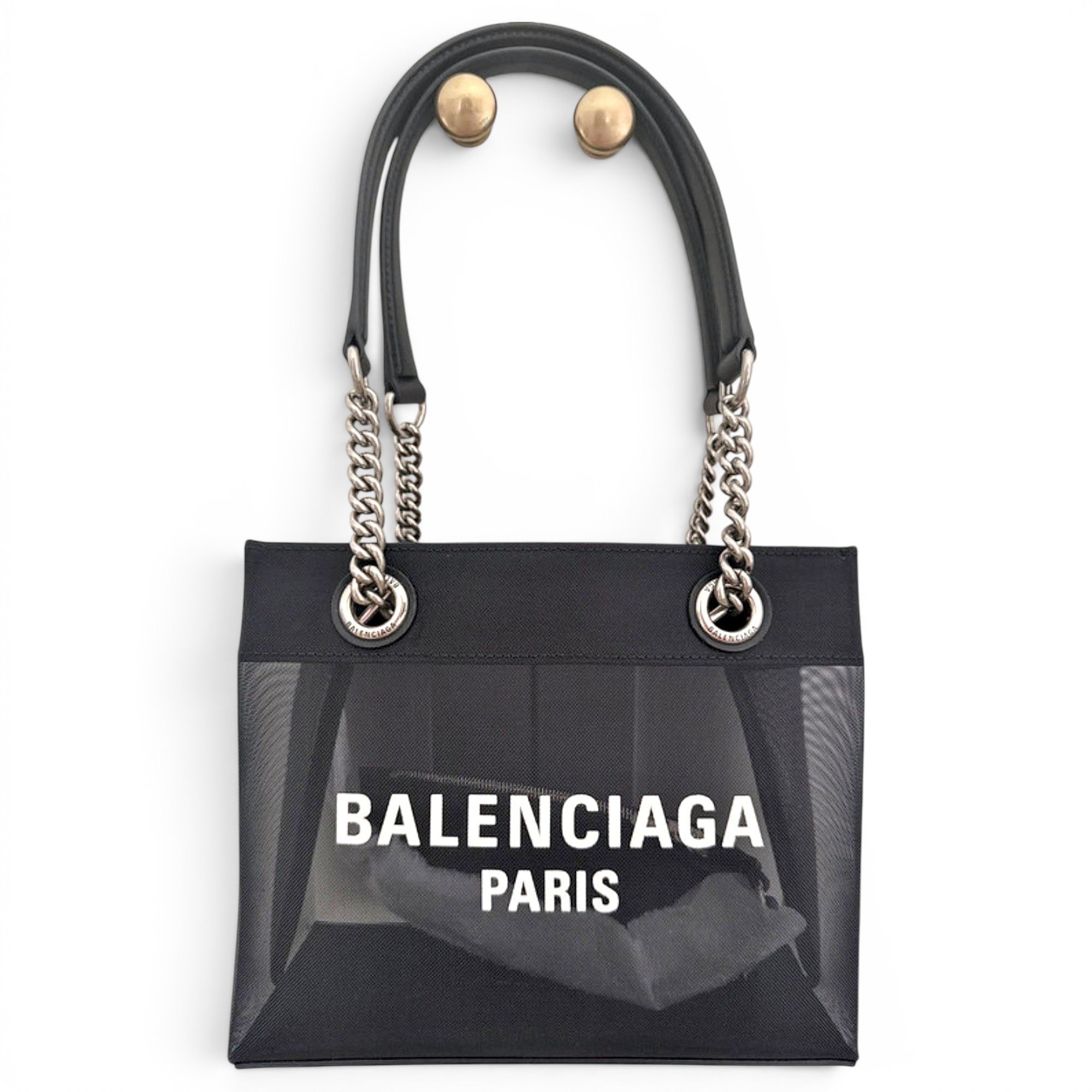 Leather tote