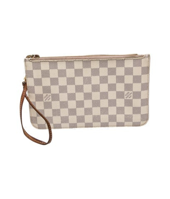Louis Vuitton Vuitton Damier Azur Neverfull Pouch Vintage