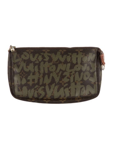 Coated Canvas Pochette Accessoires