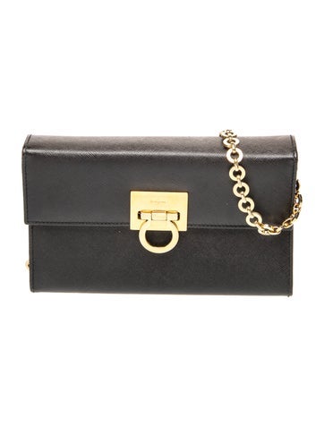 Saffiano Leather Shoulder Bag