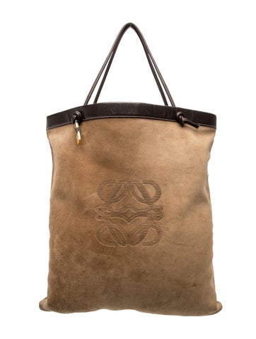 Suede Tote Vintage