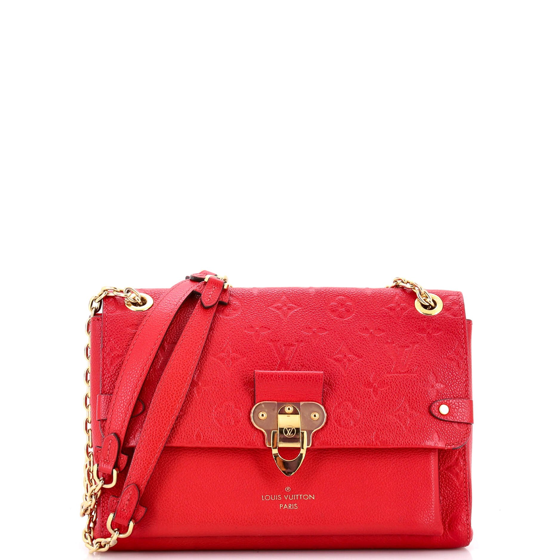 Louis Vuitton Vavin Handbag Monogram Empreinte Leather PM