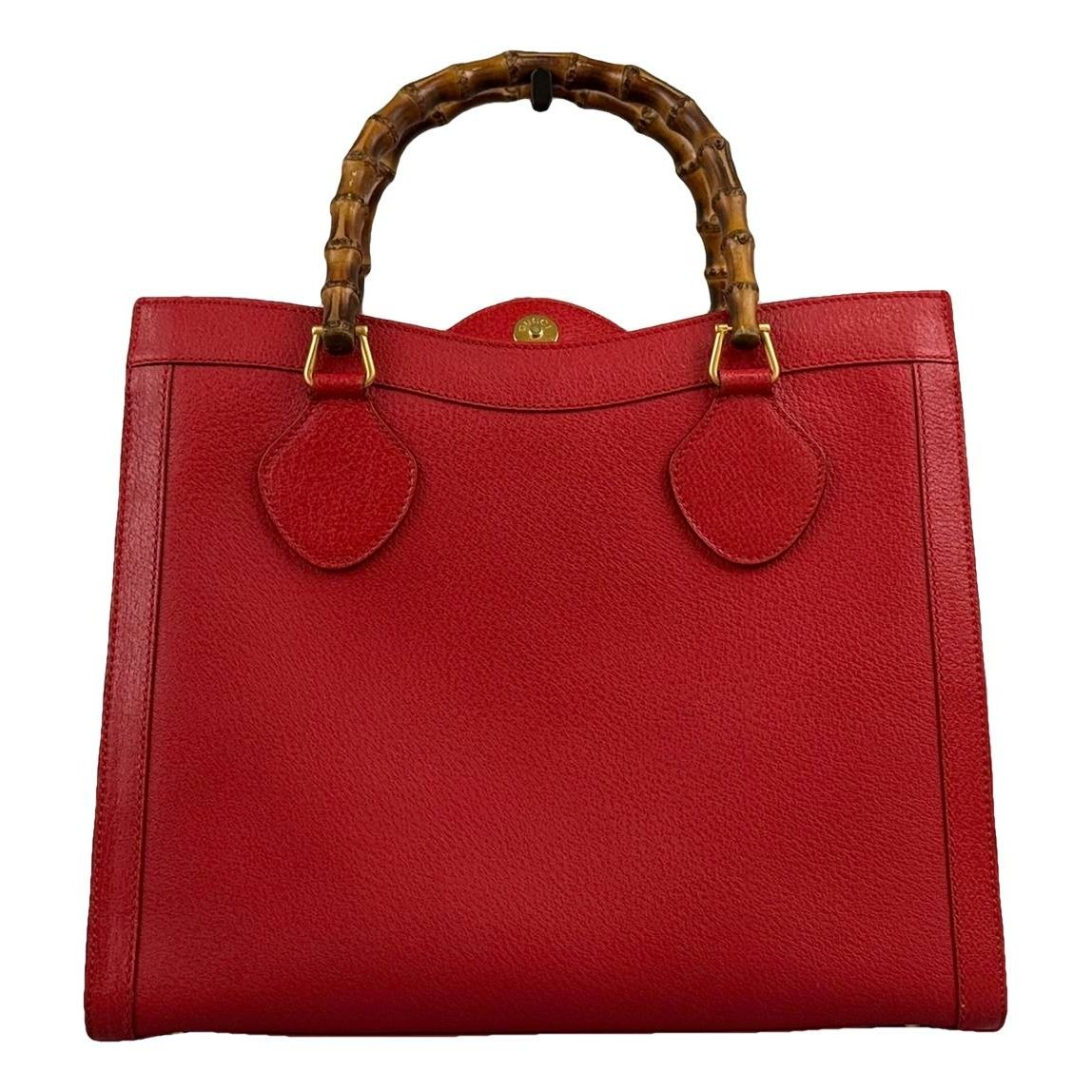 Diana Bamboo leather tote
