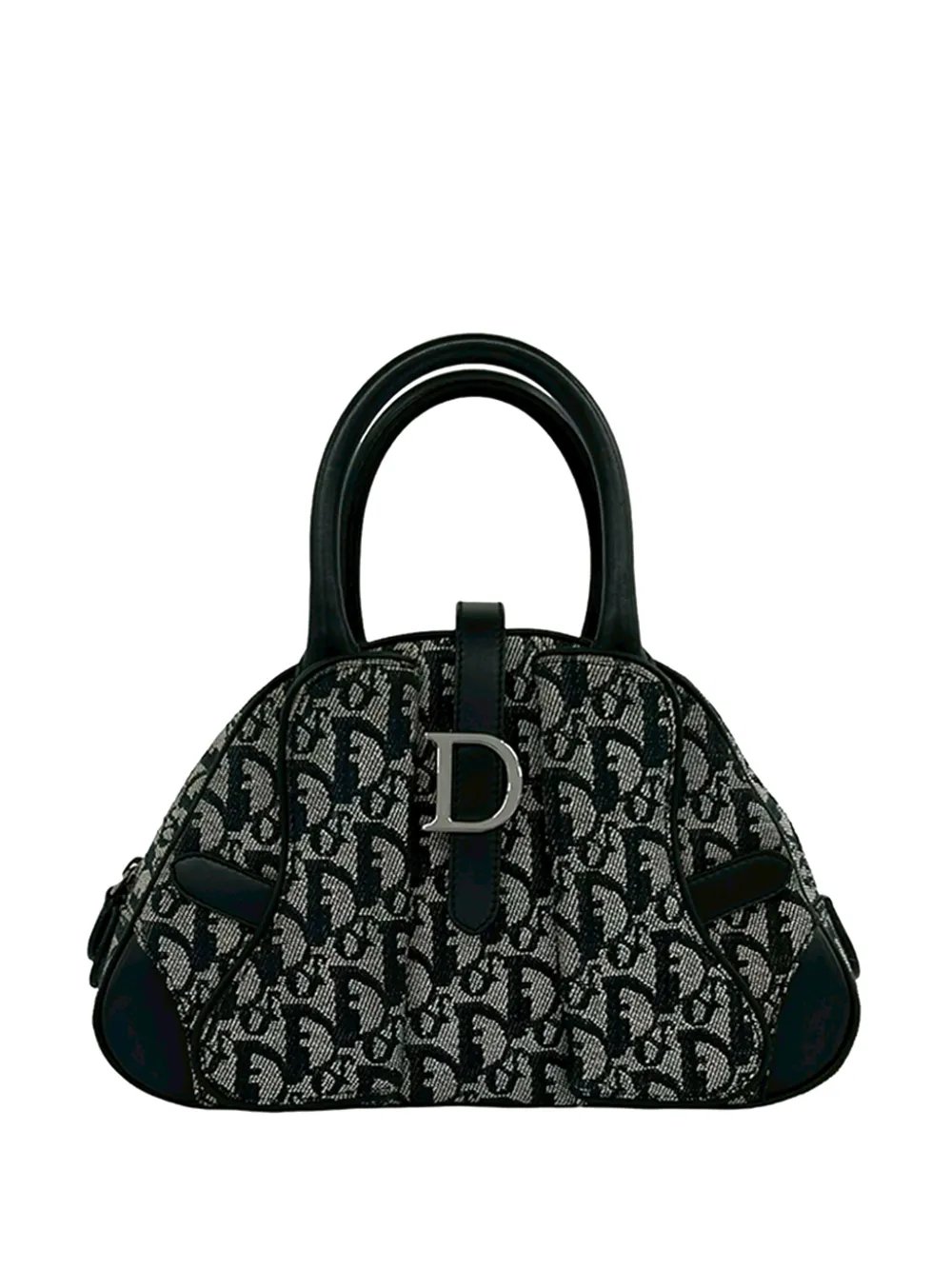 2010-2026 Mini Diorissimo Canvas Double Saddle Bowler Bag handbag