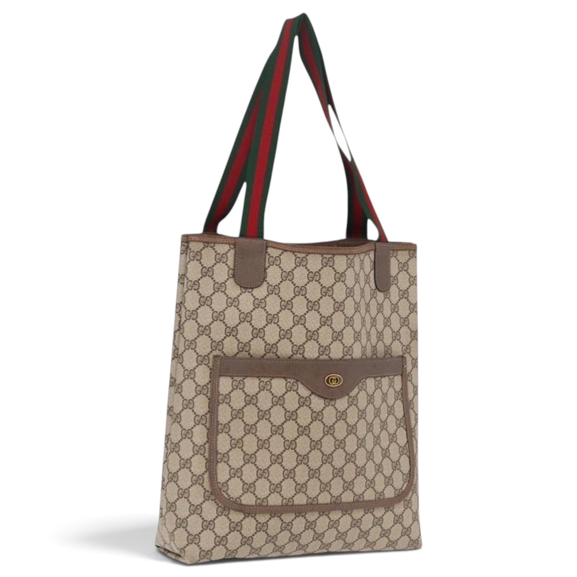Leather tote