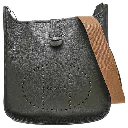 Evelyne leather handbag