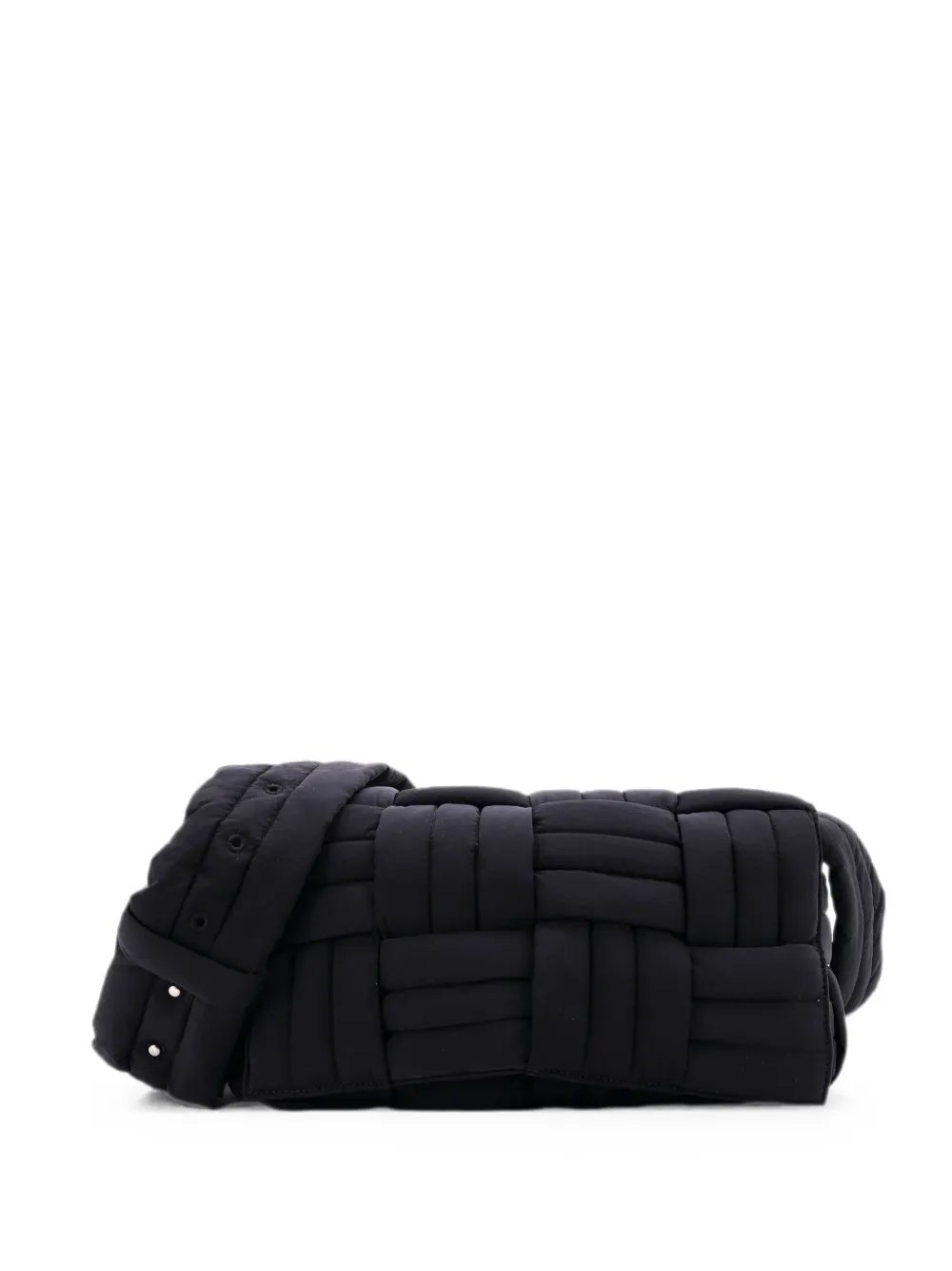 Padded Tech Cassette Intrecciato Nylon crossbody bag