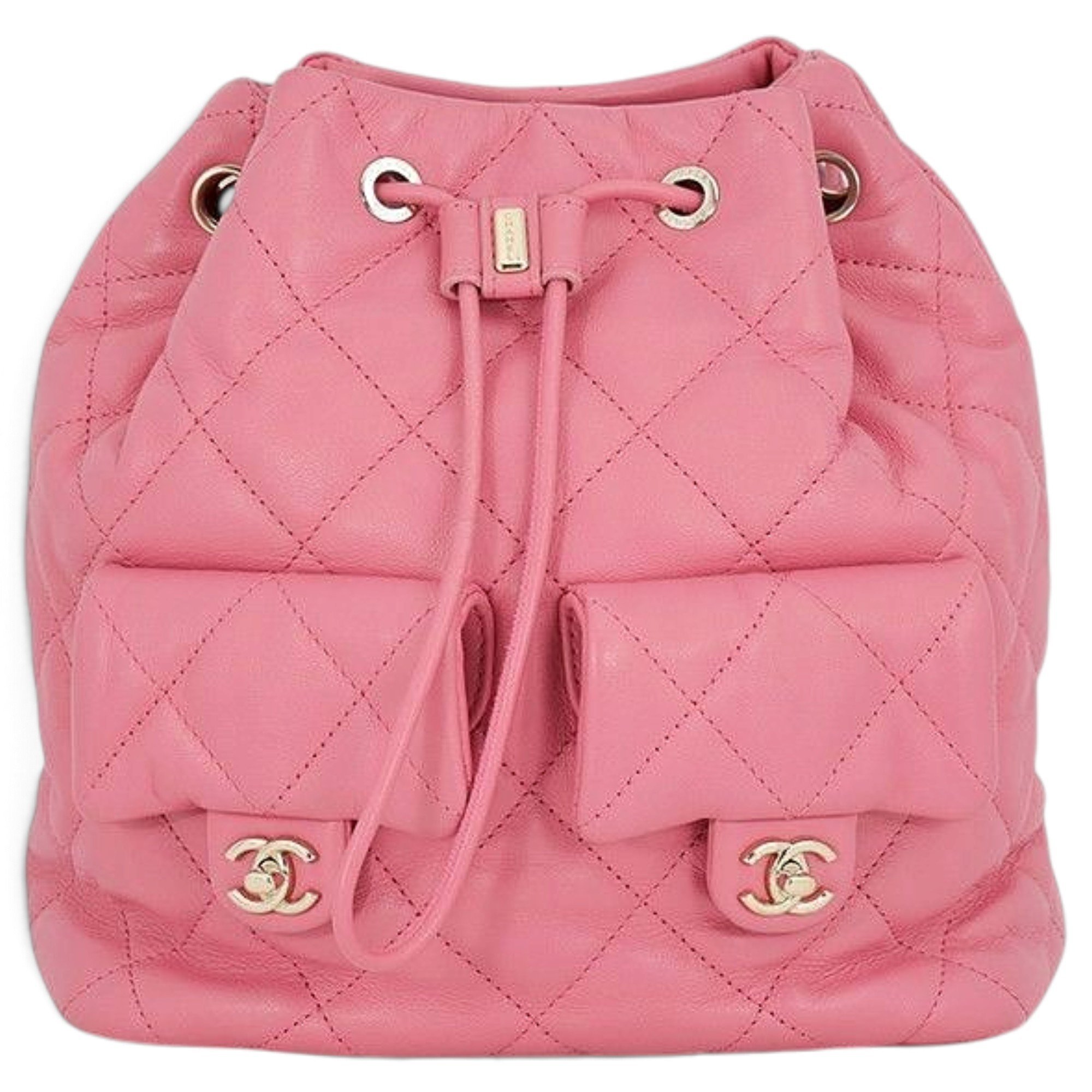 Leather backpack