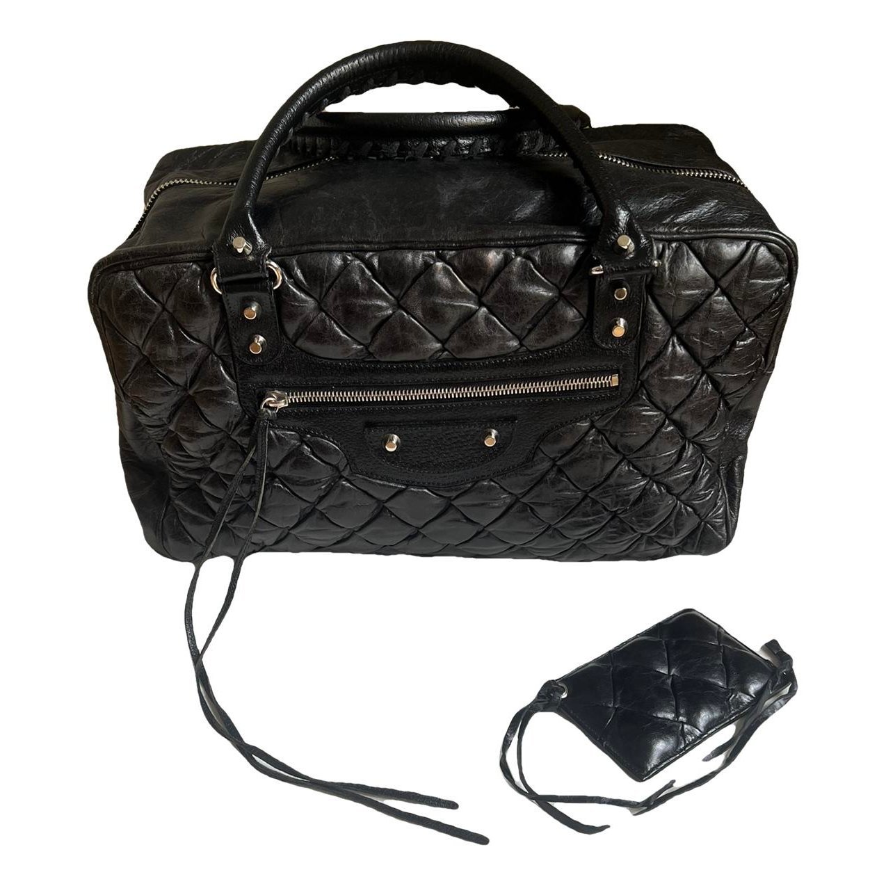 Leather handbag
