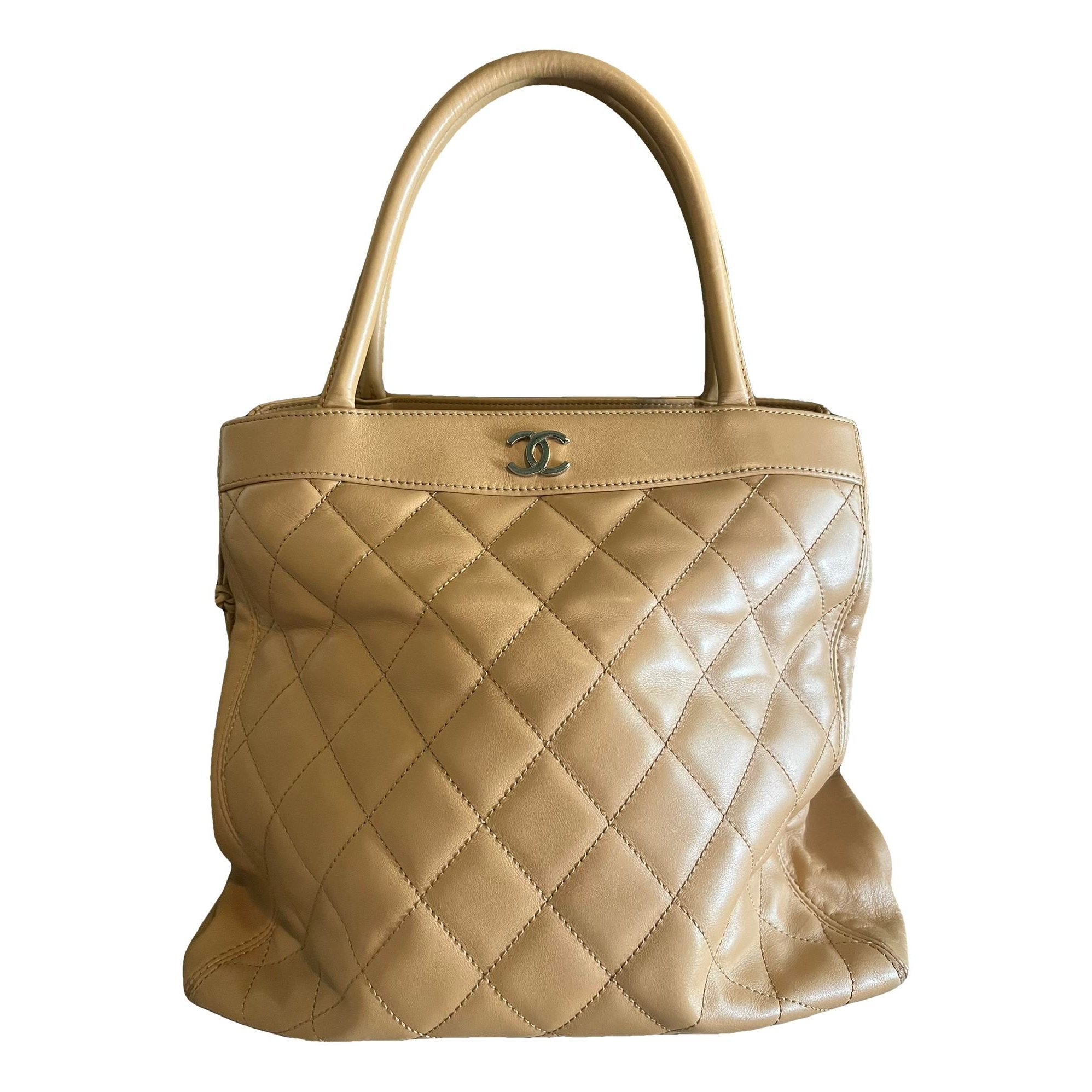 Leather tote