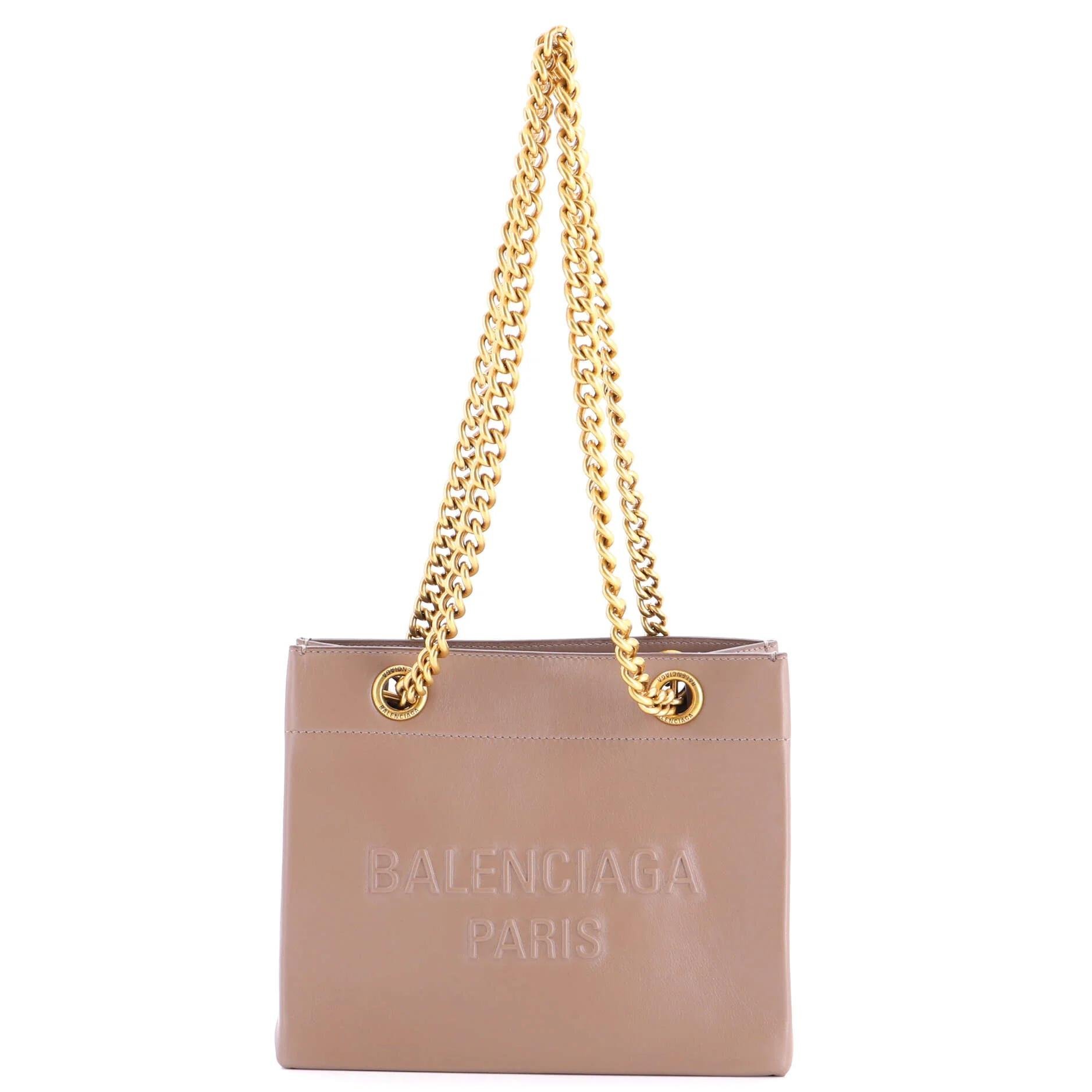 Leather tote