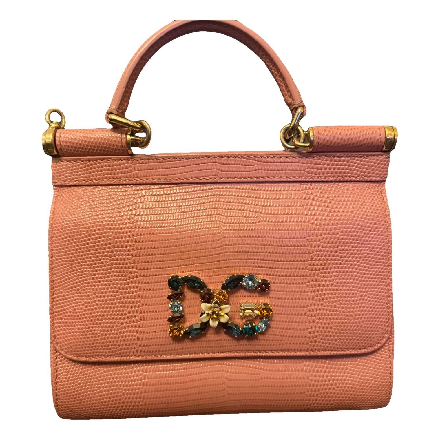 Dolce & Gabbana Sicily leather bag