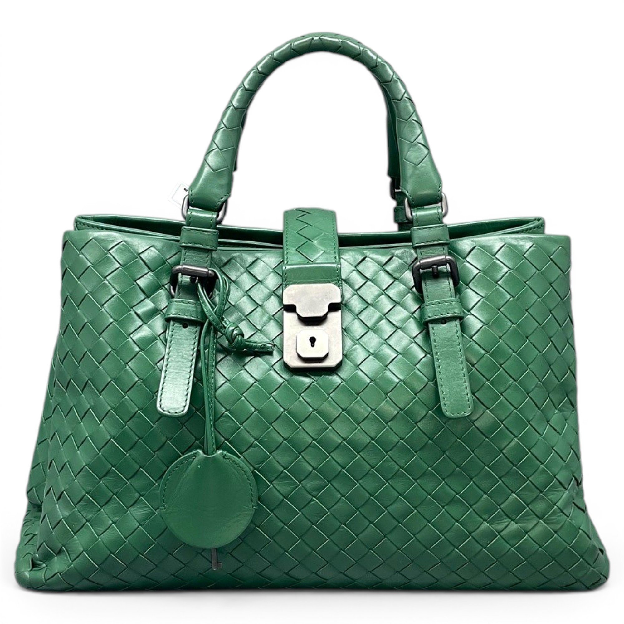 Bottega Veneta Roma leather handbag