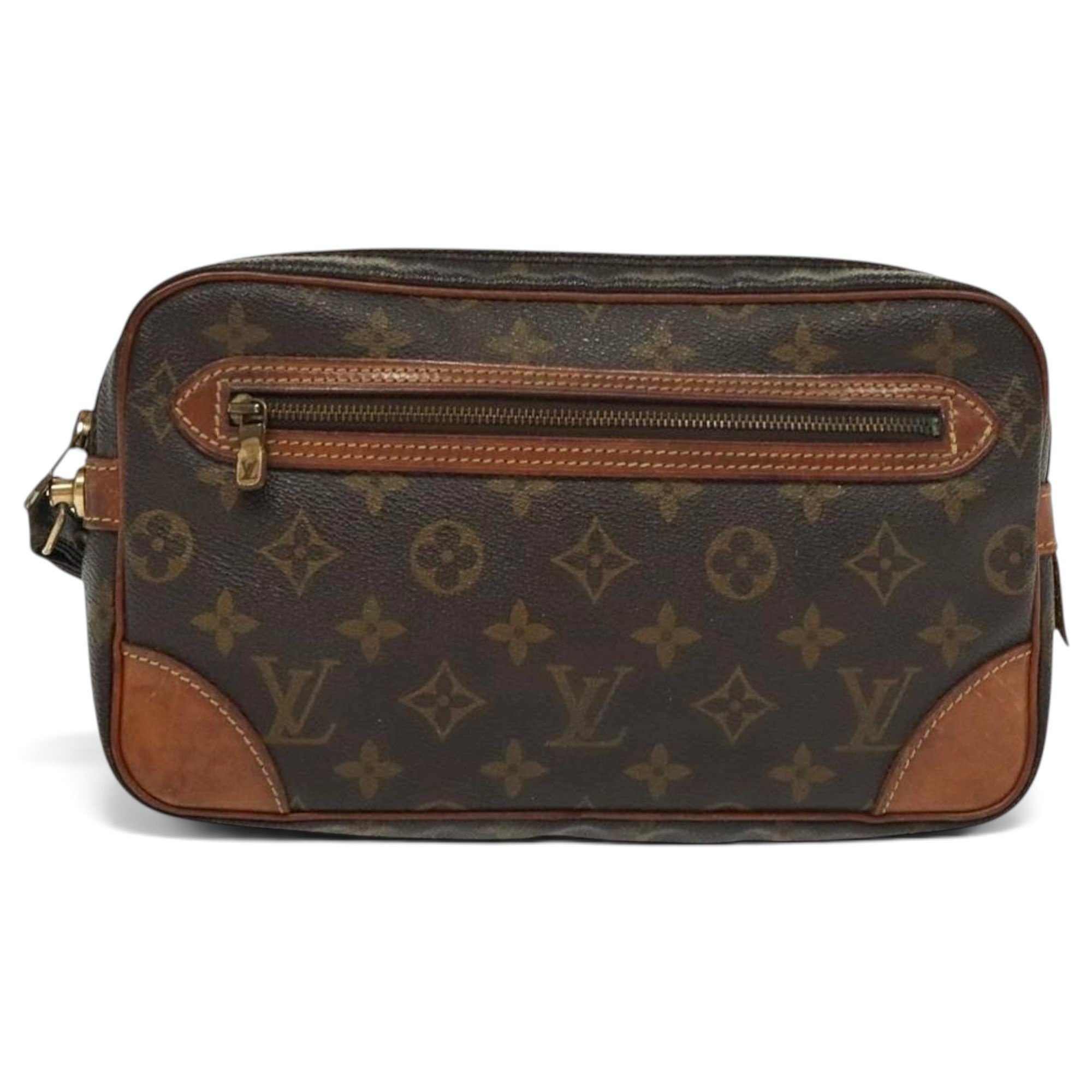 Marly Dragonne leather clutch bag