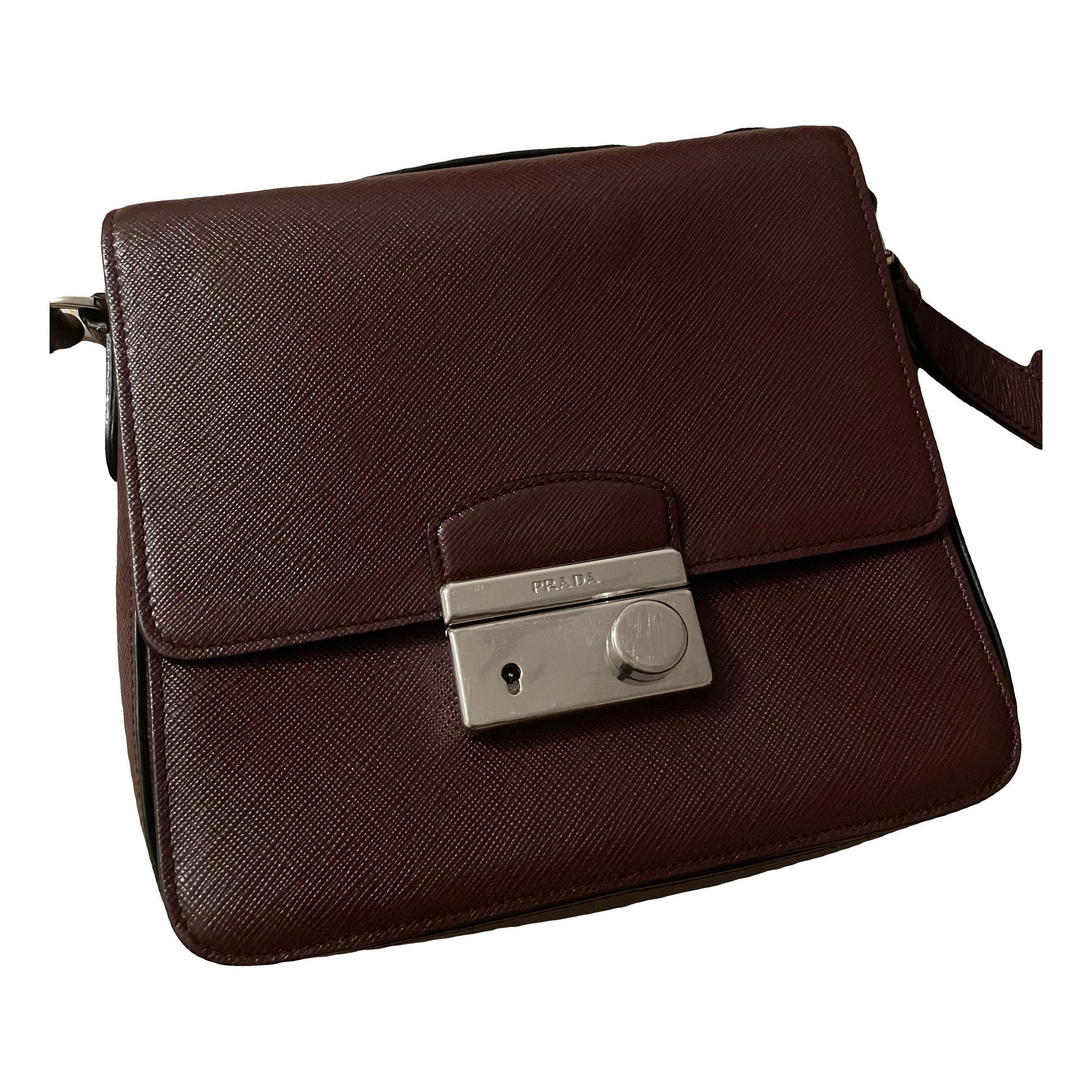 Leather crossbody bag