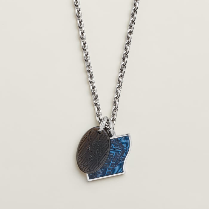 Bleu Artificier Transparent Parade Necklace