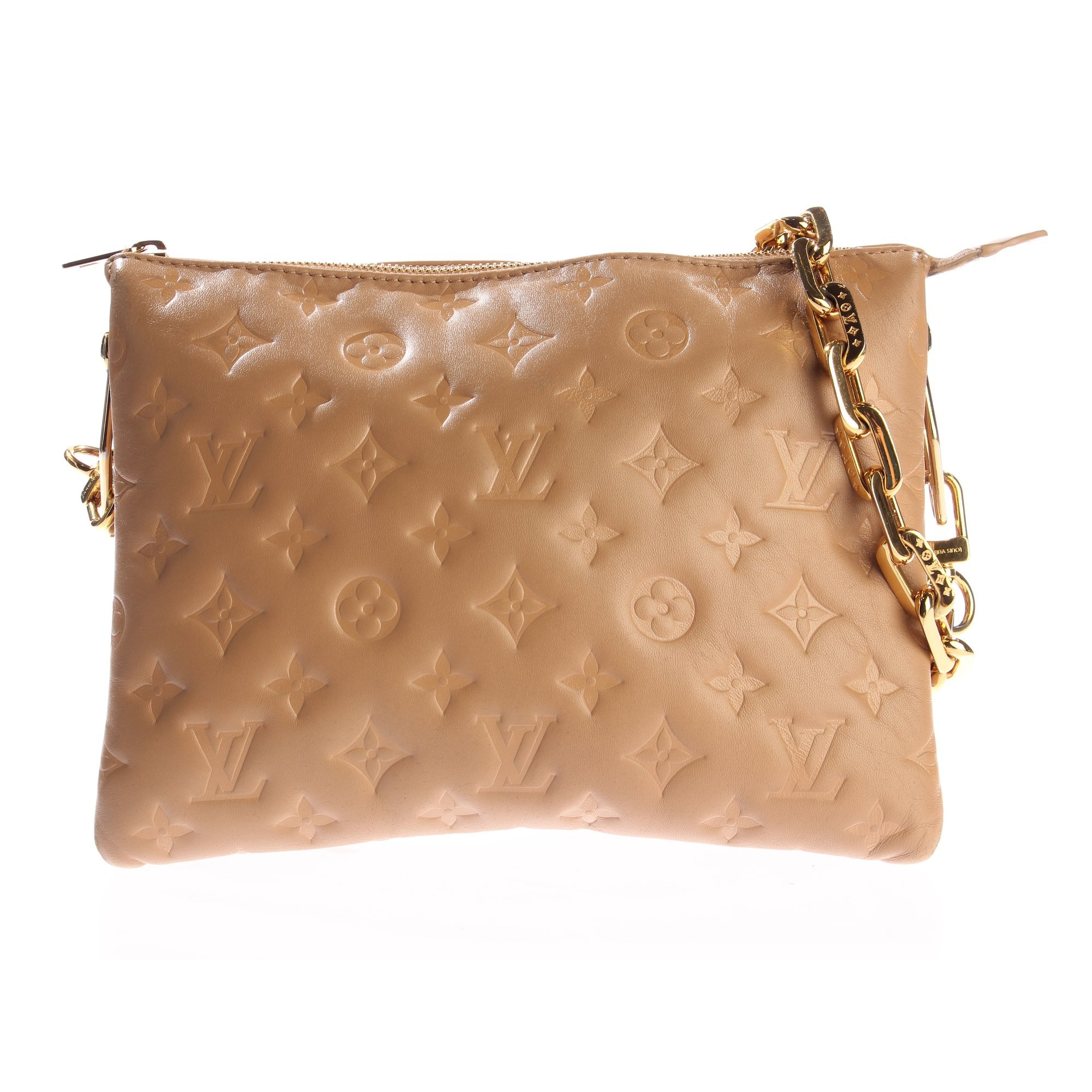 Coussin leather bag