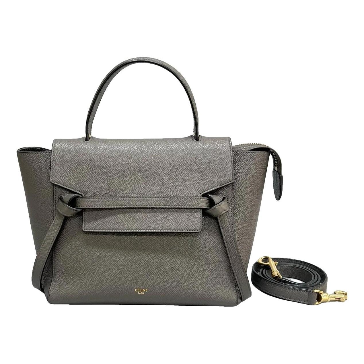 Leather mini bag