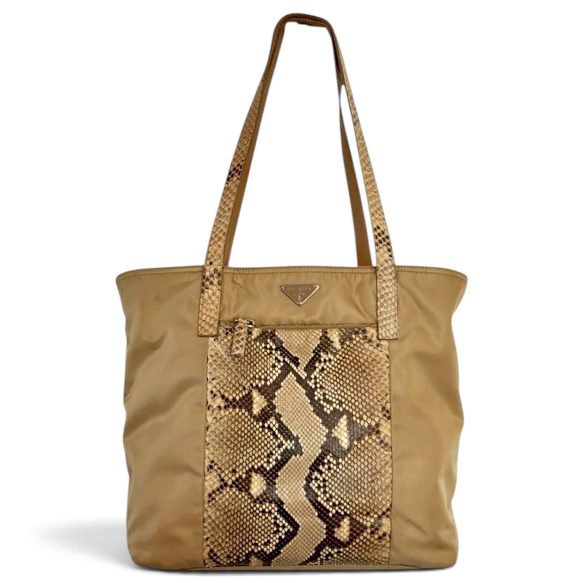 Exotic leathers tote
