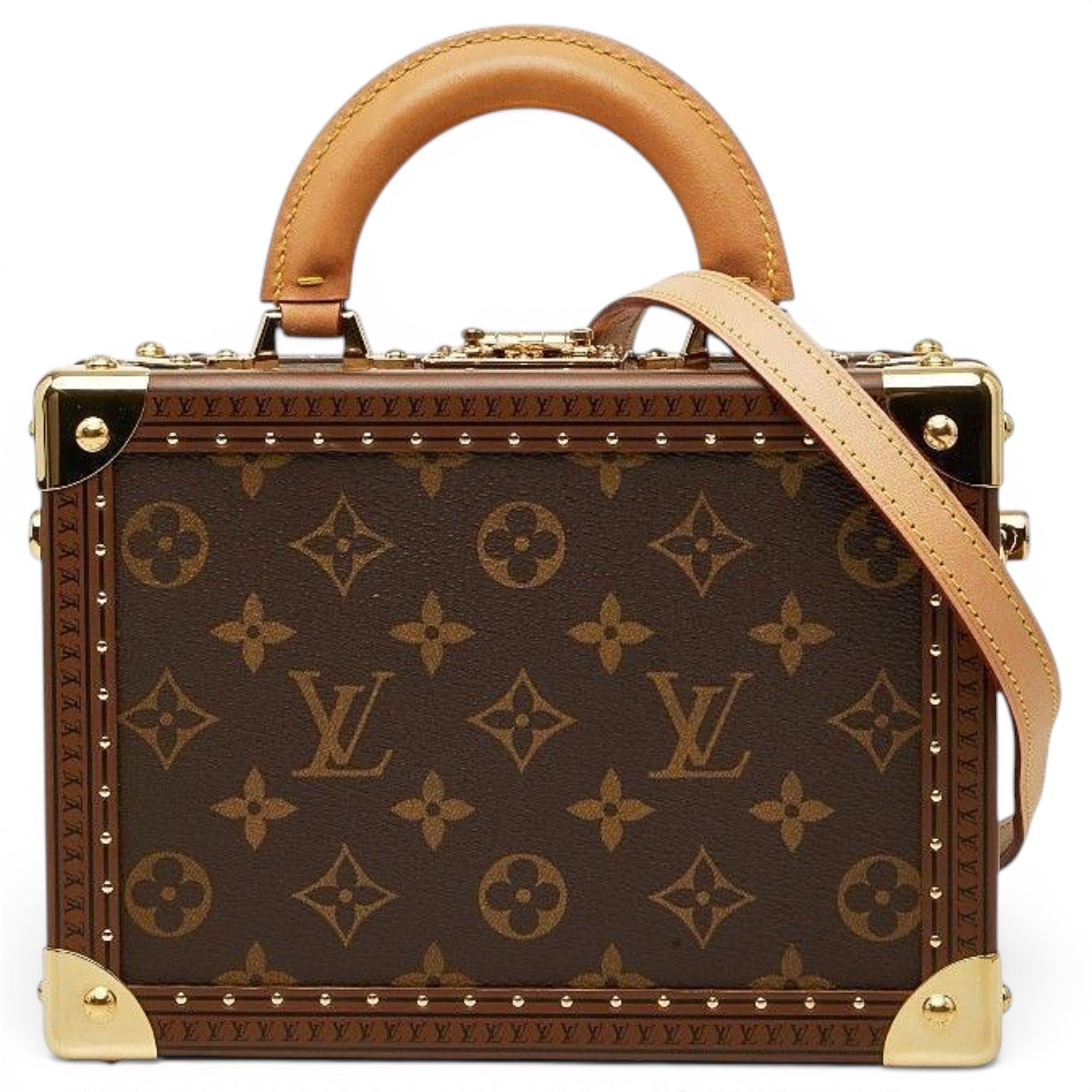 Leather travel bag