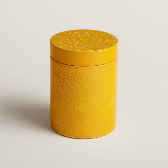 Jaune Soleil d'Hermès Tea Box