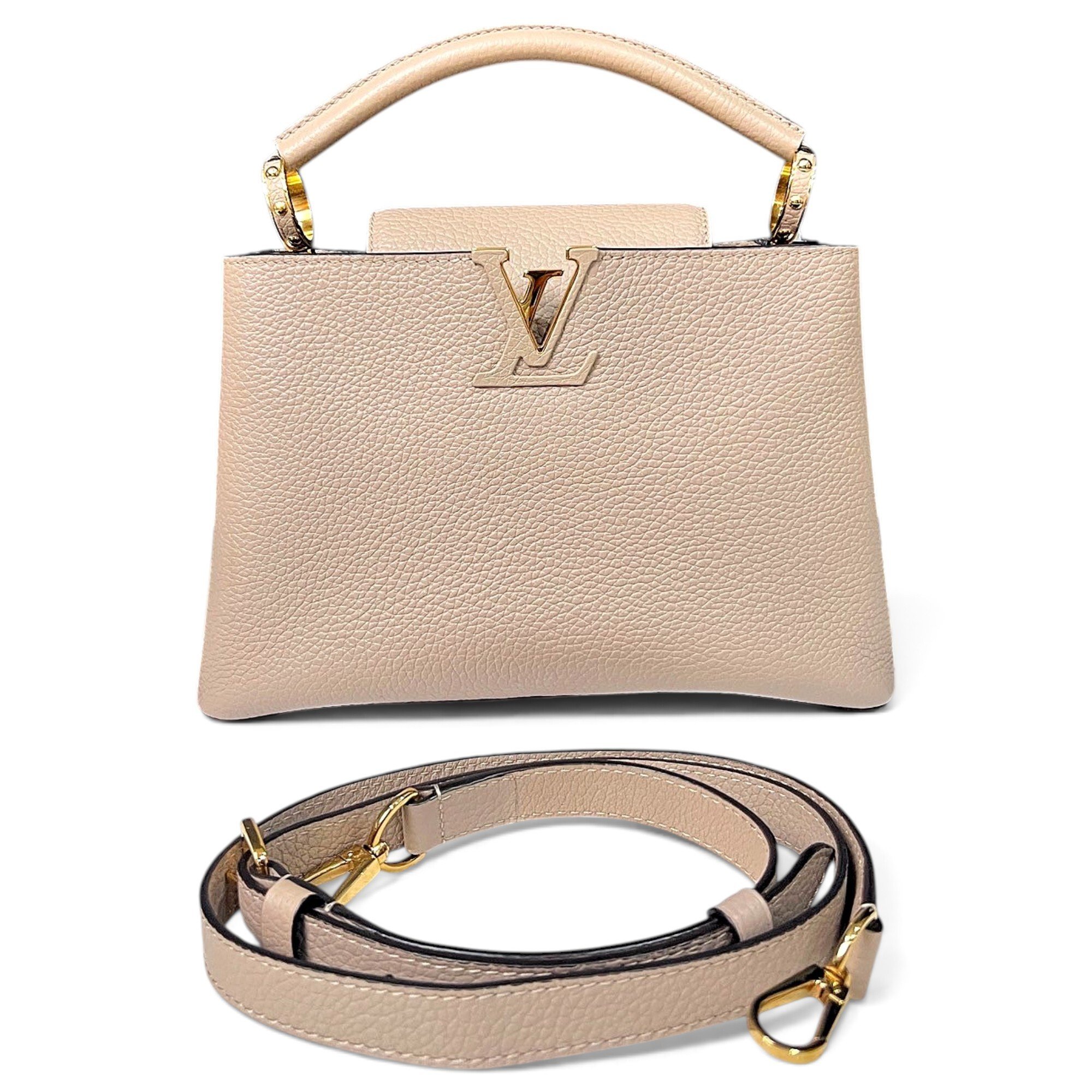 Capucines leather handbag