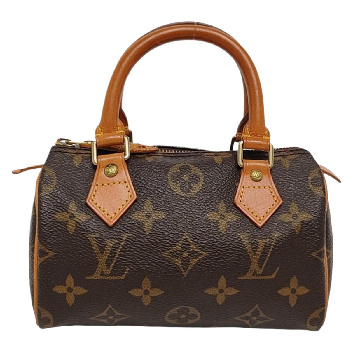 Louis Vuitton Nano Speedy / Mini HL leather handbag