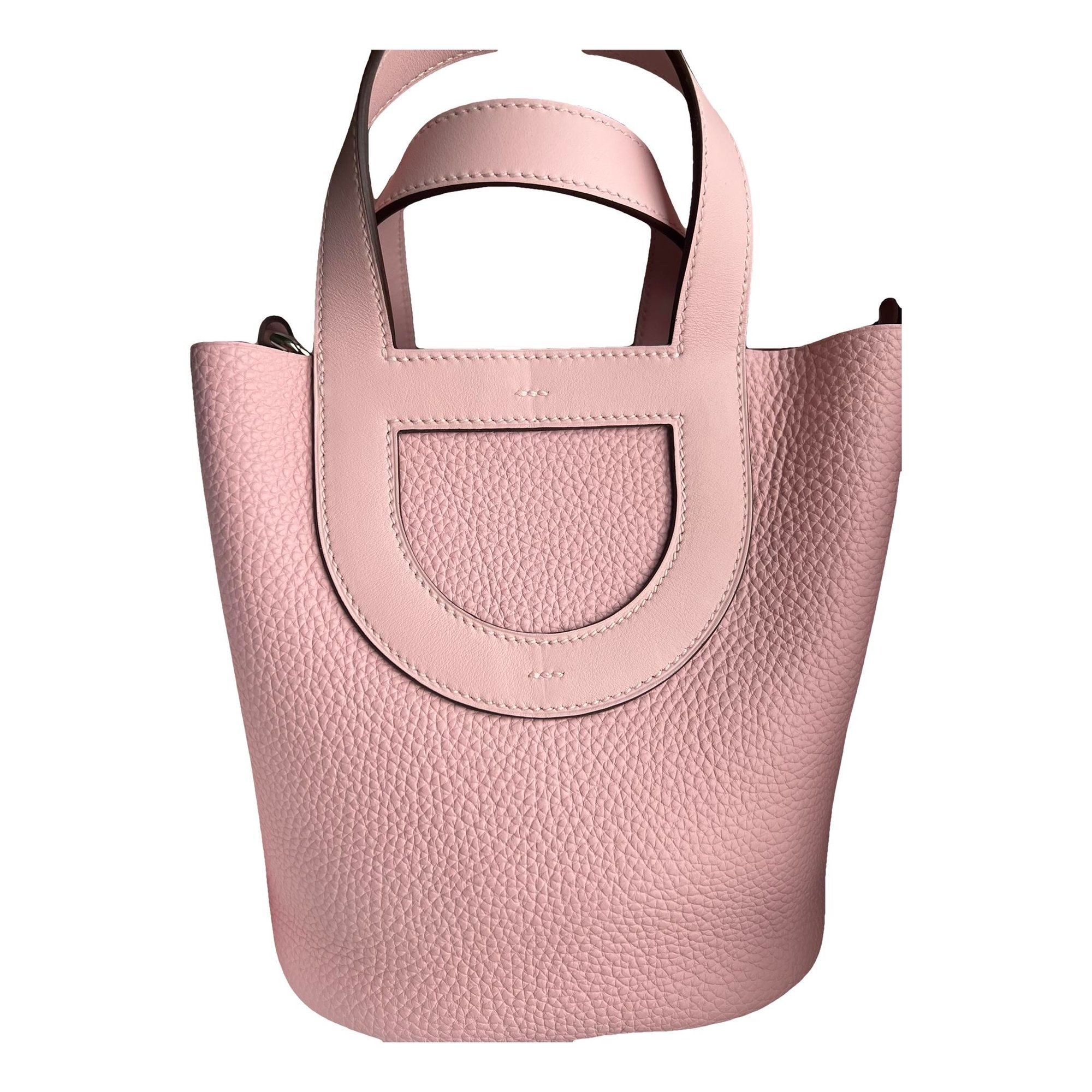 Hermes In The Loop Handbag Pink Swift Leather