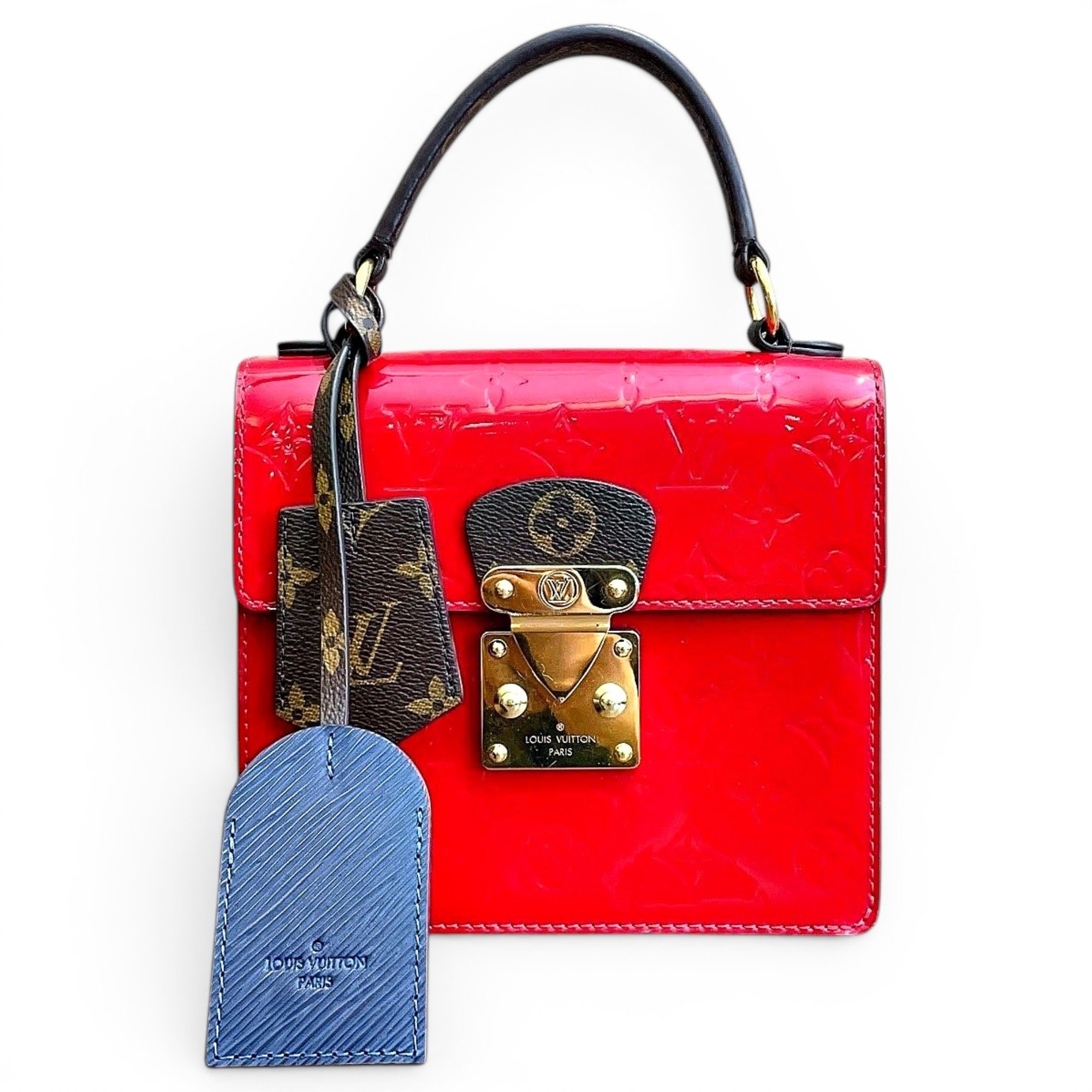 Spring street leather handbag