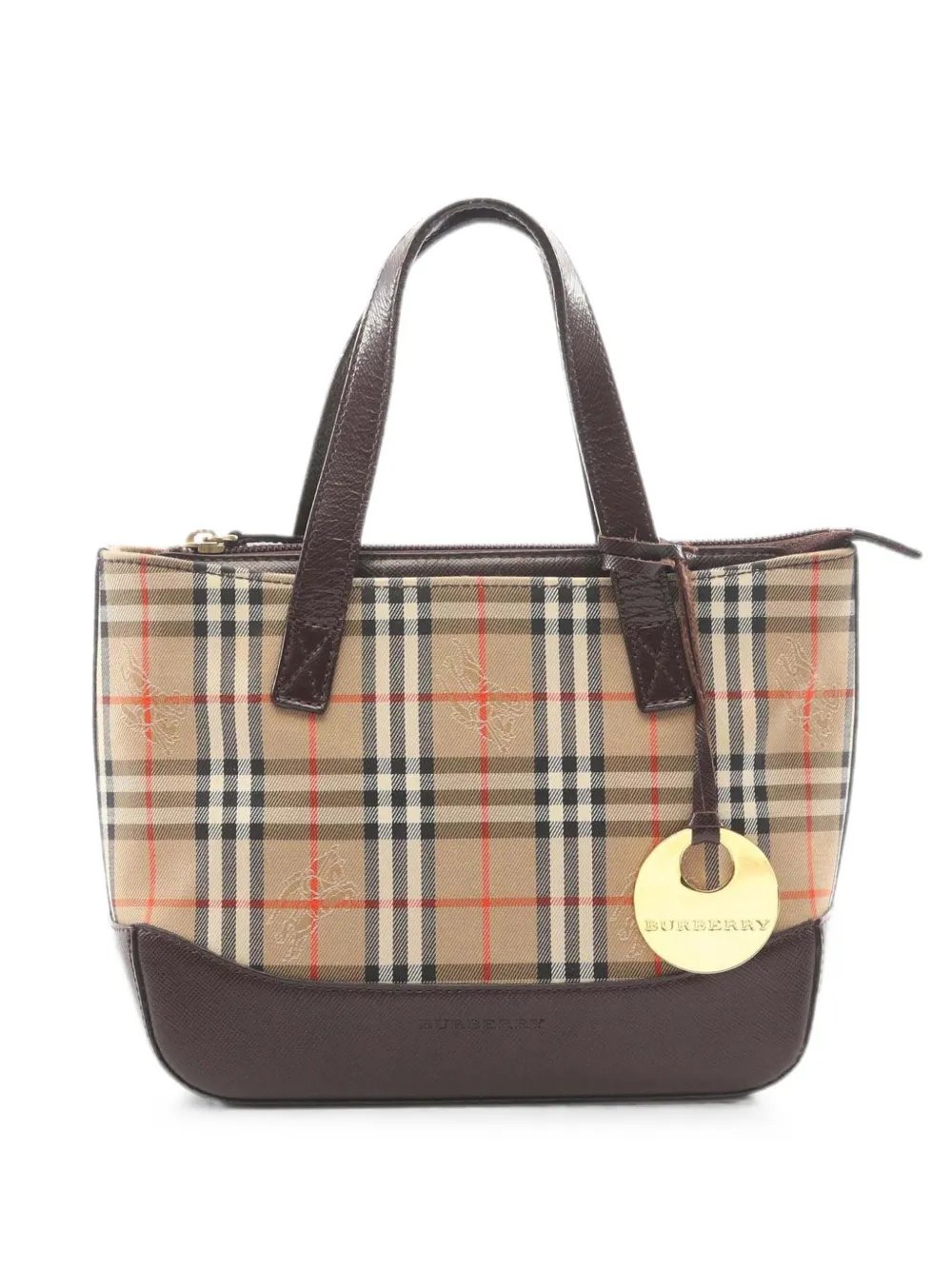 2000-2017 Haymarket Check Canvas handbag