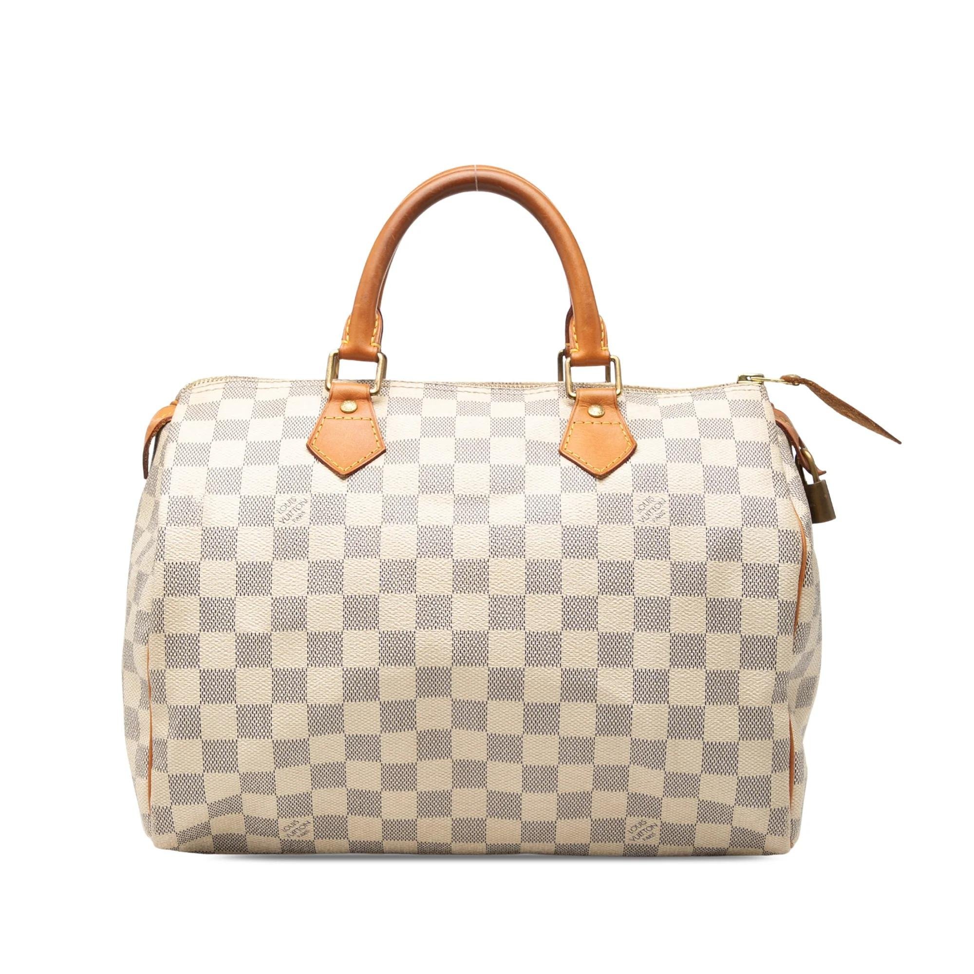 Speedy leather bag