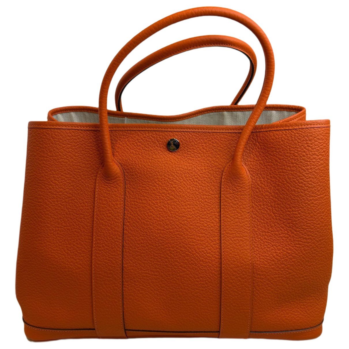 Garden Party leather handbag