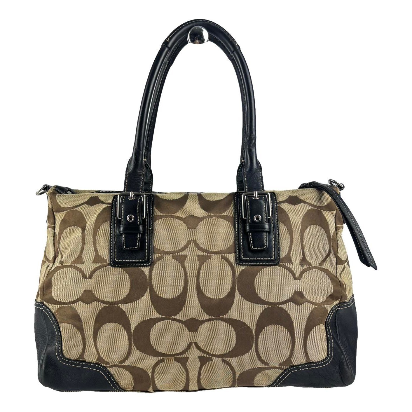 Signature Sufflette cloth handbag